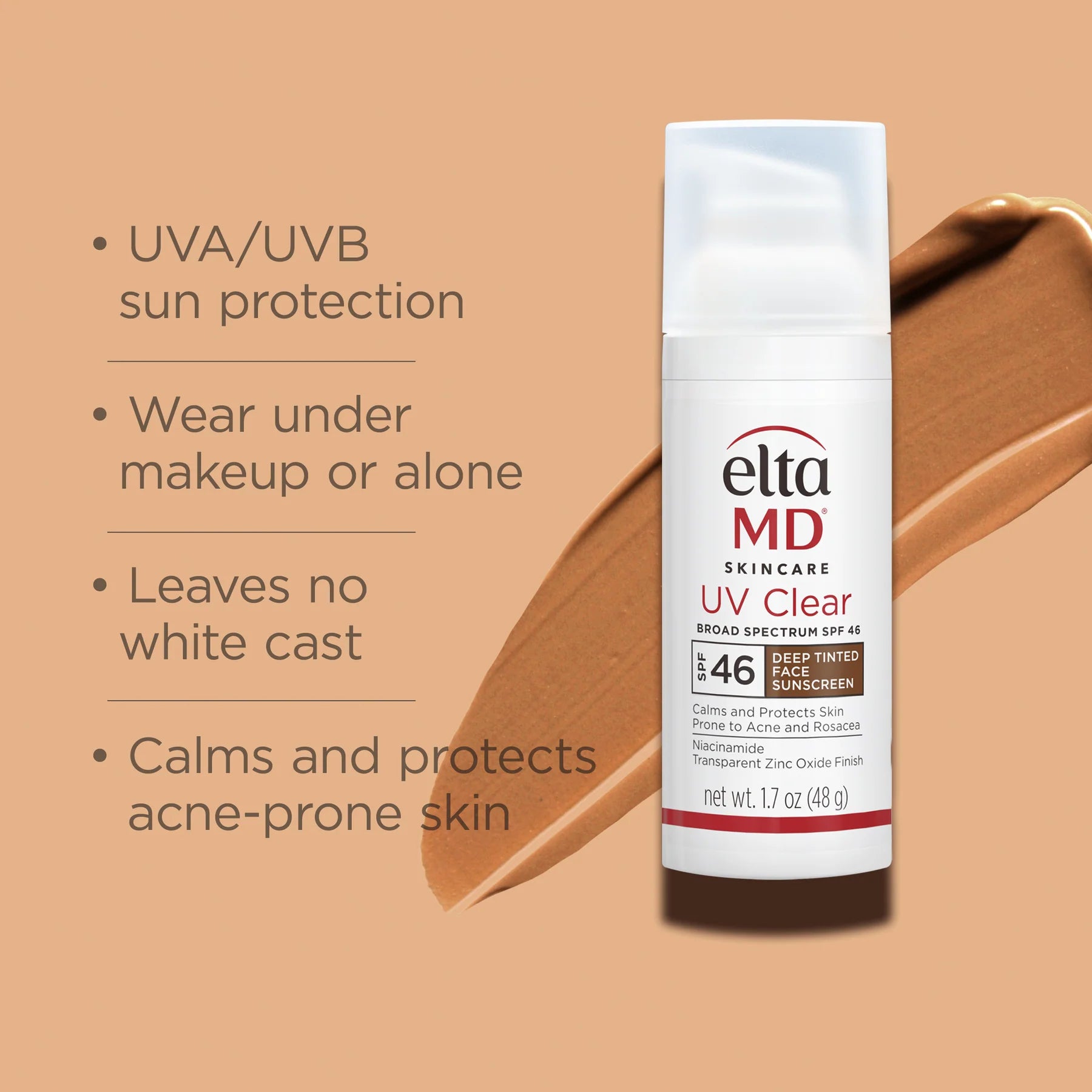 EltaMD UV Clear Deep Tinted Broad-Spectrum SPF 46